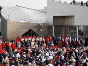 Juno Beach Ceremony